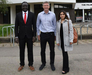 Dave Okech, Paul Lindley, and Shreya Aneja