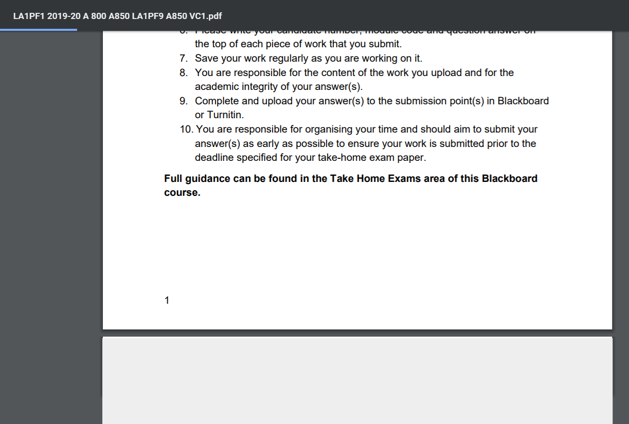 Only first page of PDF displays in browser